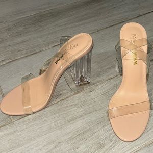 Fashion Nova: The Glass Slipper - Transparent/Clear